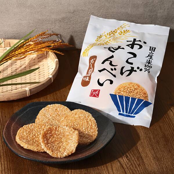 おこげせんべい　だし醤油味　70g【賞味期限：2025/9/10】